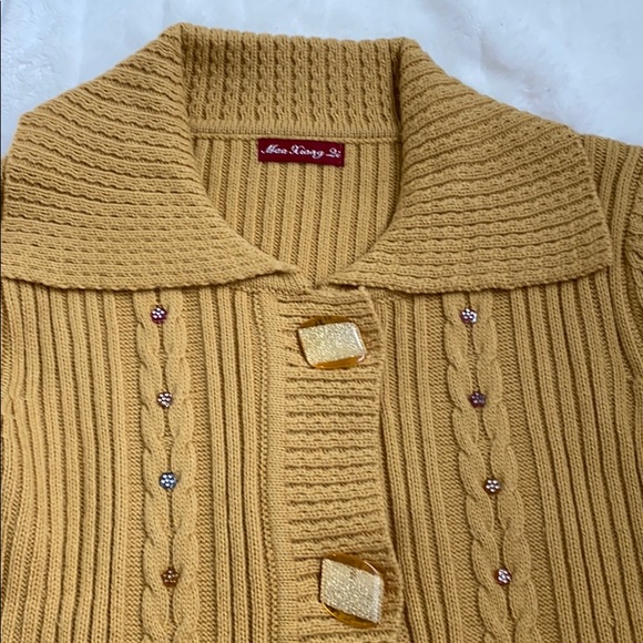 Women’s HandMade Cardigan Stone Work - Picture 5 of 8